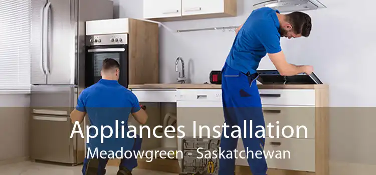 Appliances Installation Meadowgreen - Saskatchewan