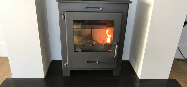 Anova Wood Burning Stove Installation in Saskatoon